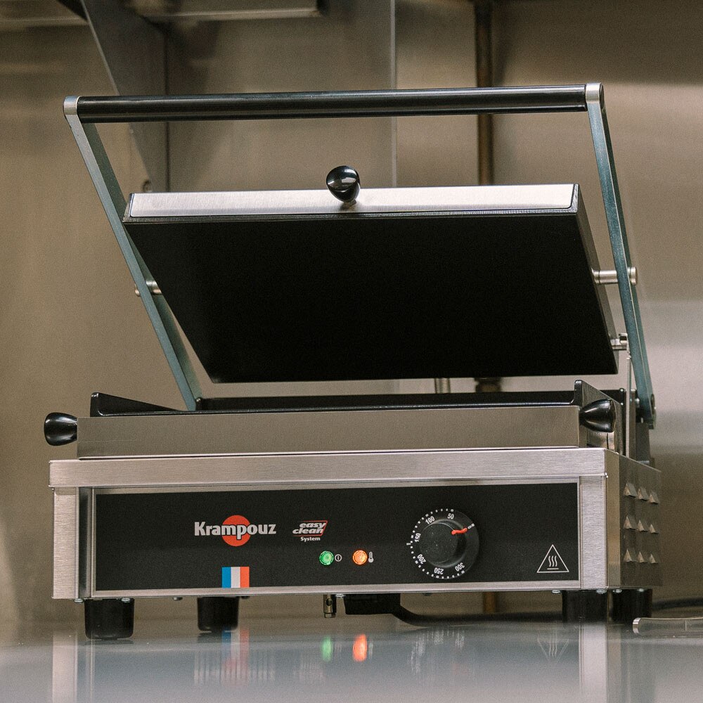 Krampouz - Contact Grill - Medium - Smooth Top - Smooth Bottom
